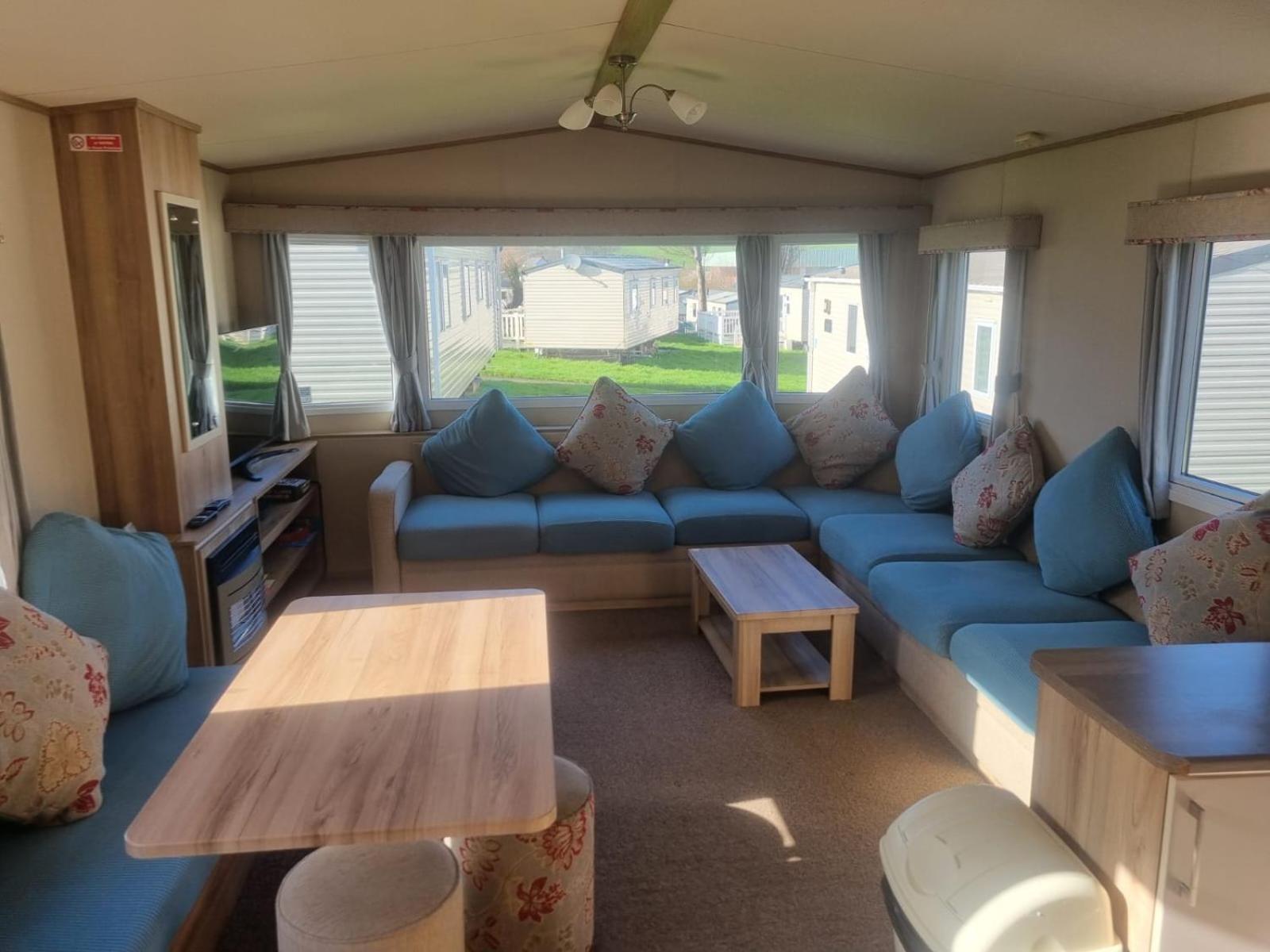 Newquay Bay Porth Caravan - 6 Berth Bagian luar foto
